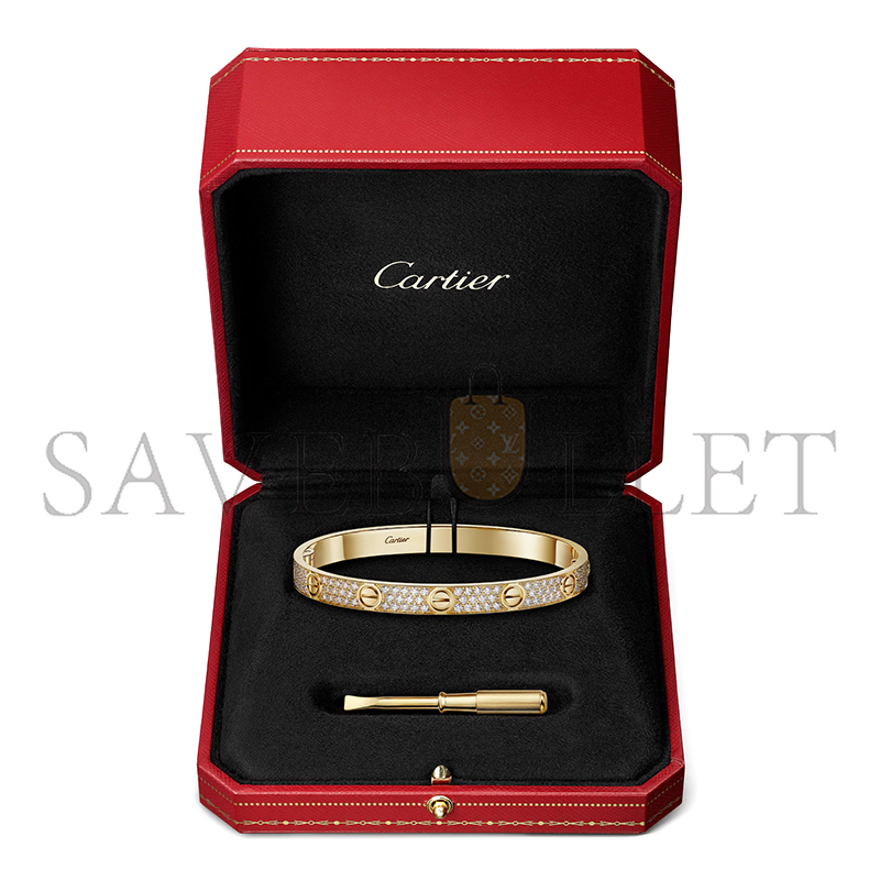 ca*t1er love bracelet, classic model, paved, 10 D1am0nds n6727317